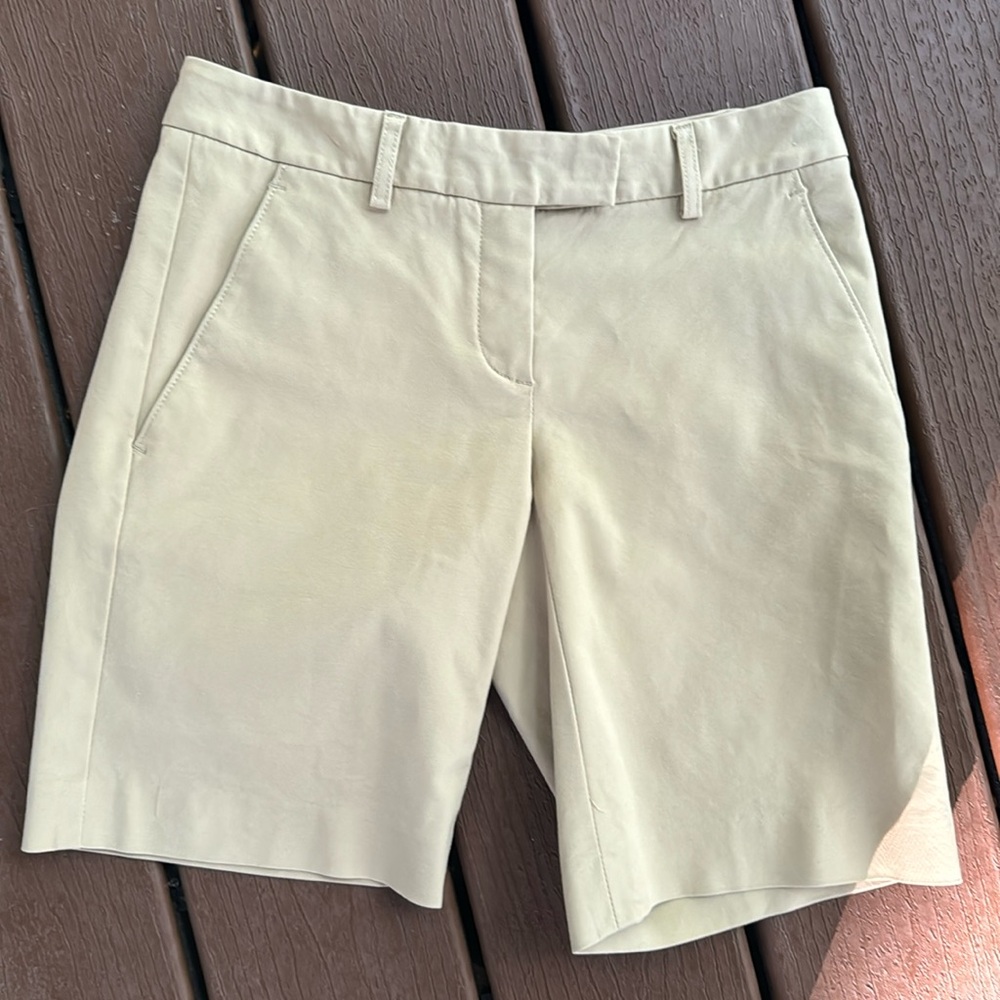 Theory Tan Bermuda shorts size 00 - made in the USA